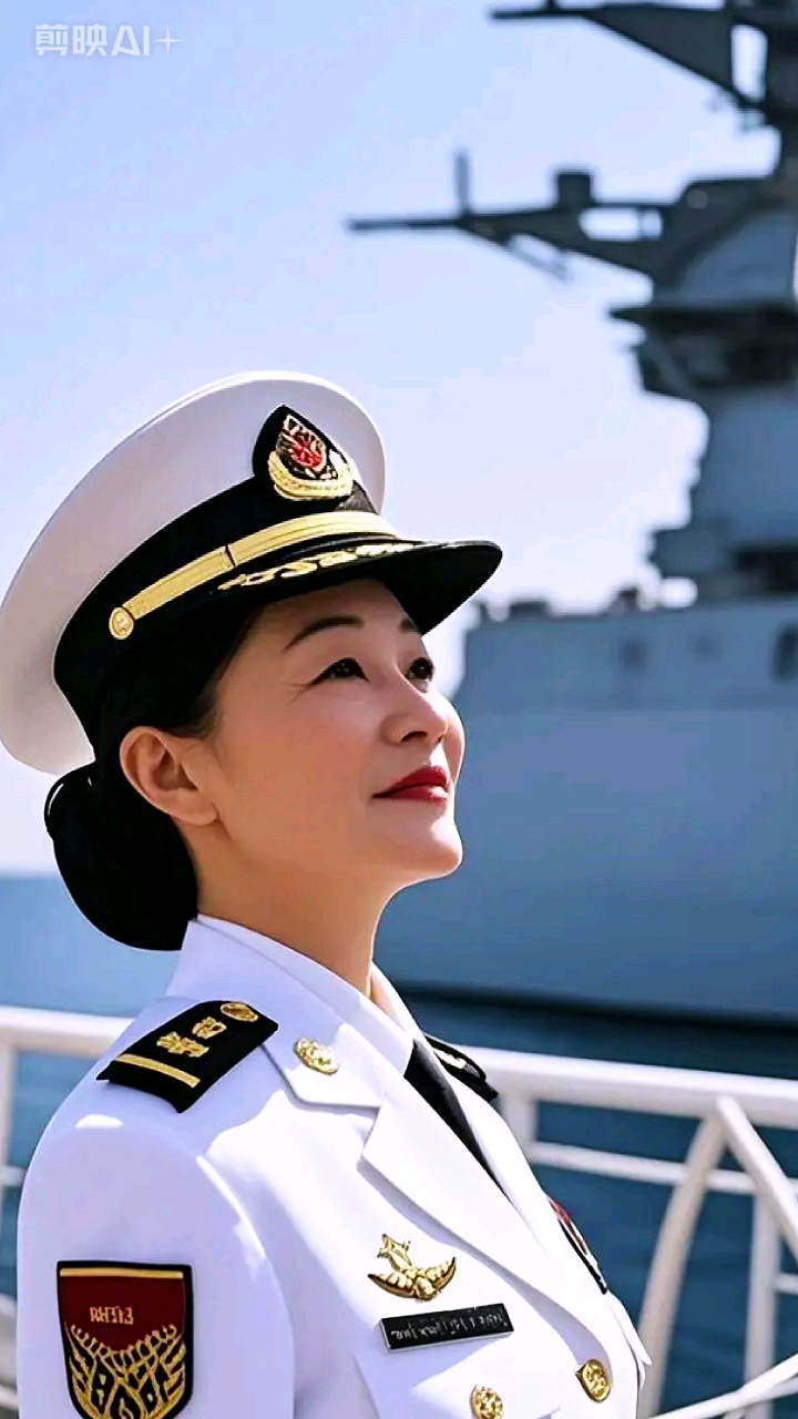 女海军军官威武的很
