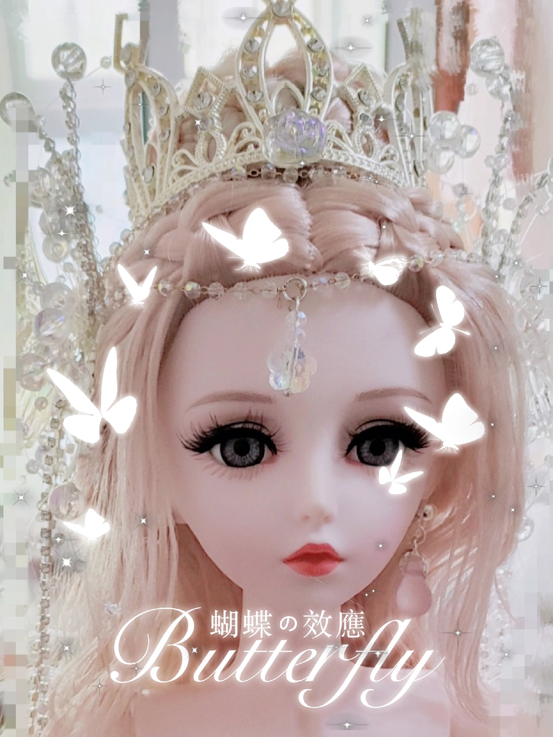 制作60厘米芭比娃娃串珠礼服「原创」打卡