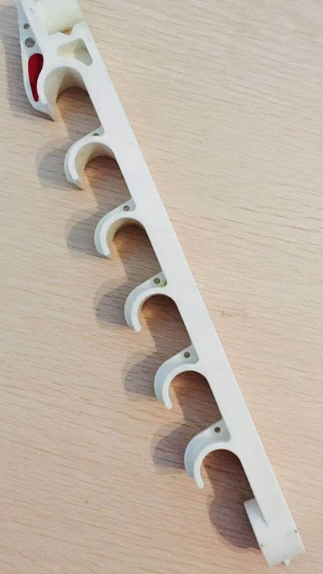 gl-t-pvc18/6矿用塑料电缆挂钩 六连通讯钩