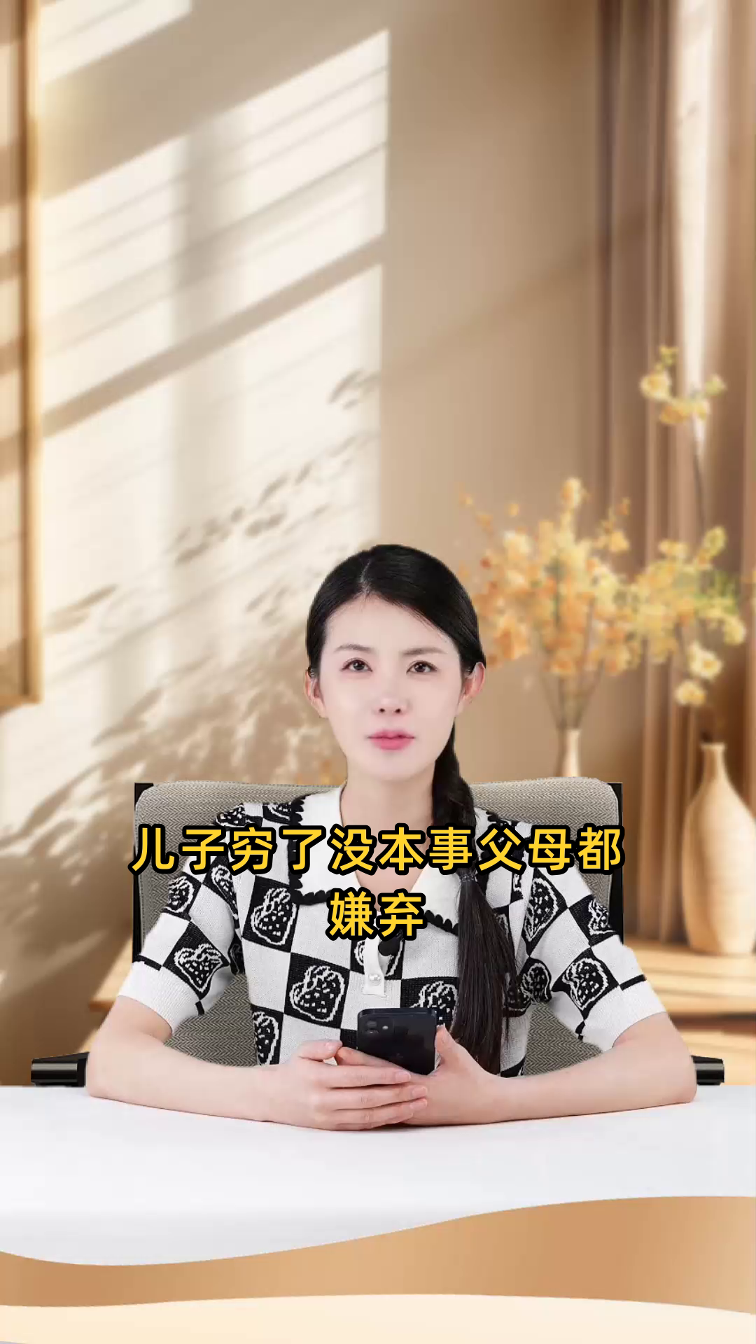 父母嫌弃儿子没本事没钱