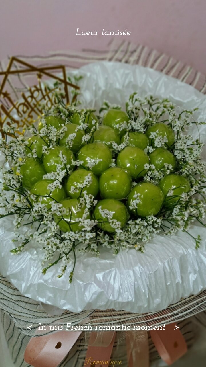 阳光玫瑰葡萄花束只需rm88