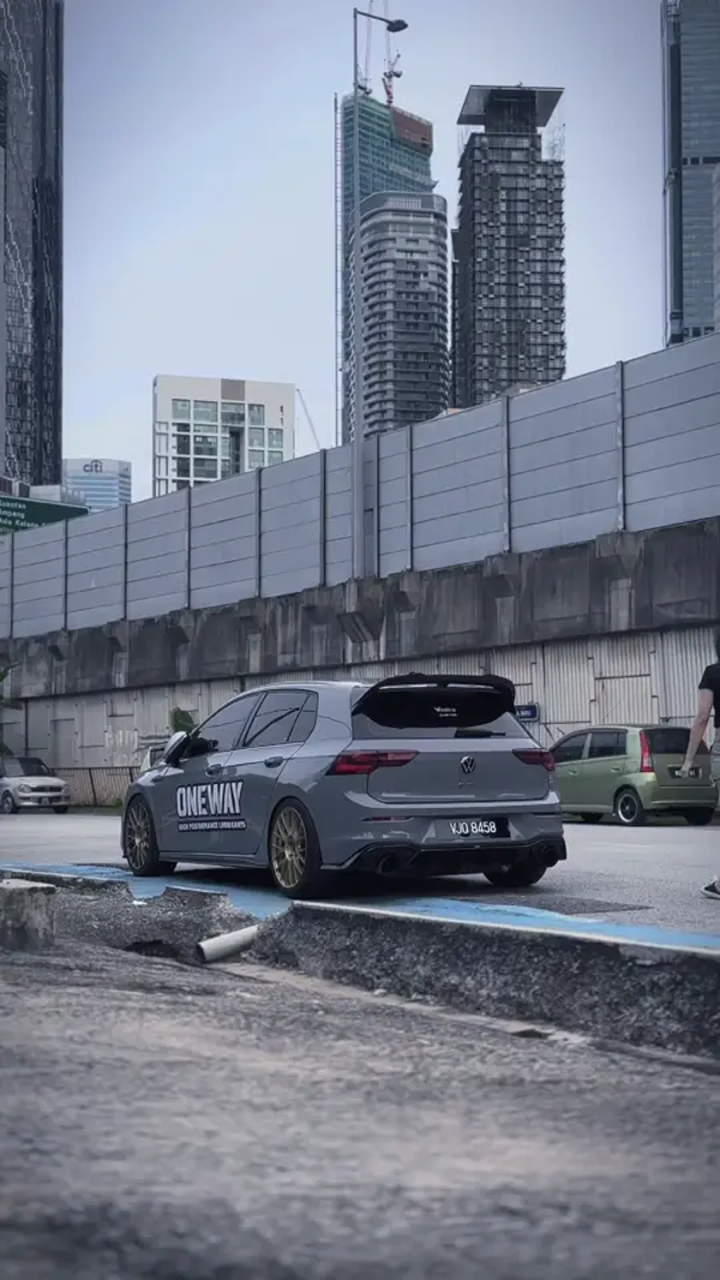 高尔夫8gti,帅气