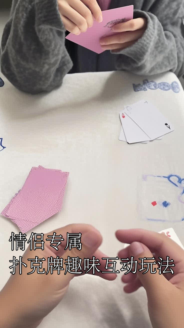 情侣专属!扑克牌趣味互动玩法
