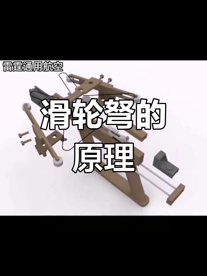 古代智慧与现代技术的融合:滑轮弩模型解析