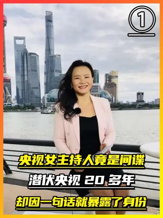 中央电视台女播音员间谍(中央电视台女播音员间谍出现什么口误)