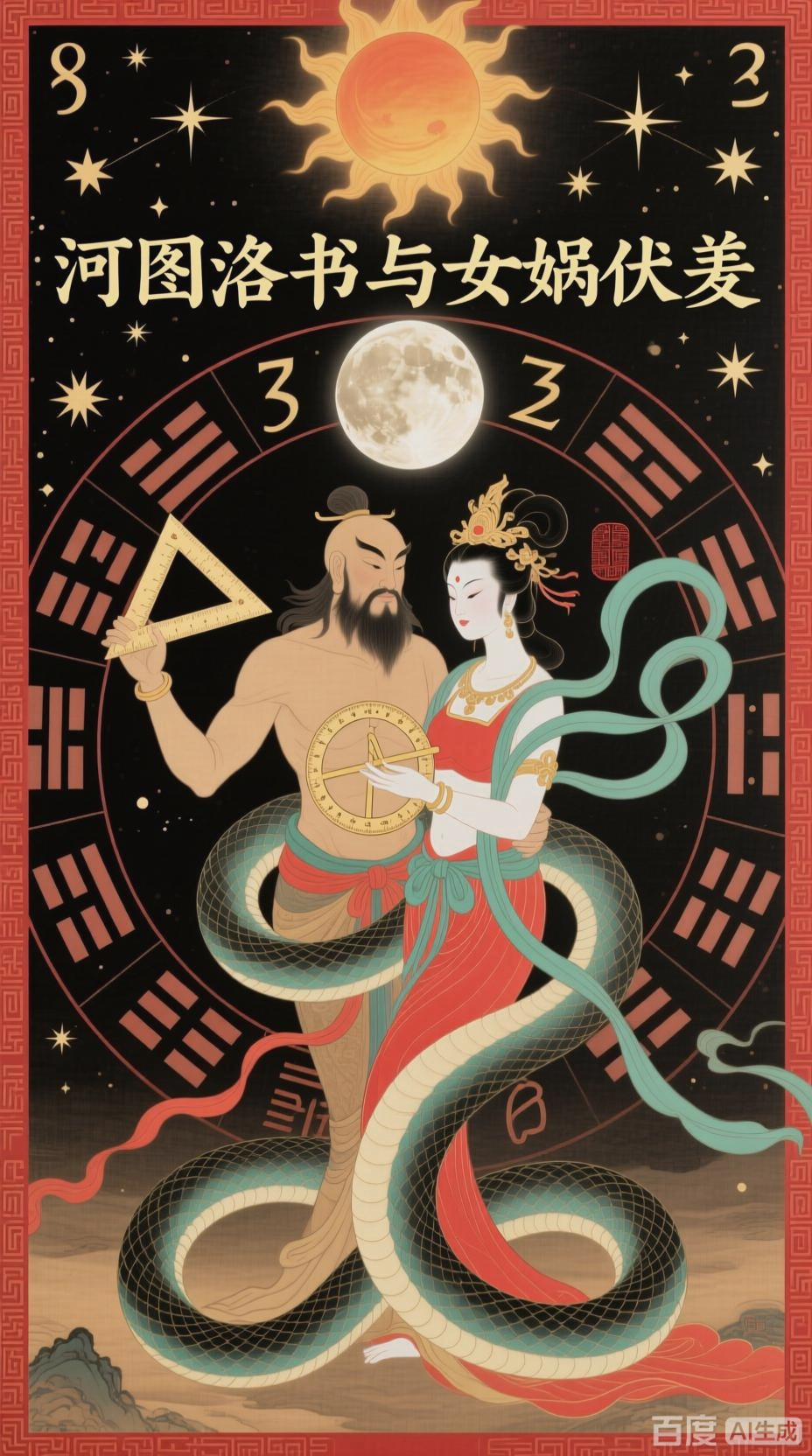 河图洛书与女娲伏羲