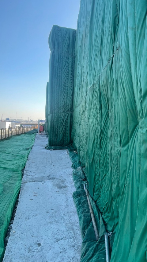 工程保温被 公路桥梁建筑冬季混凝土养护棉被-度小视