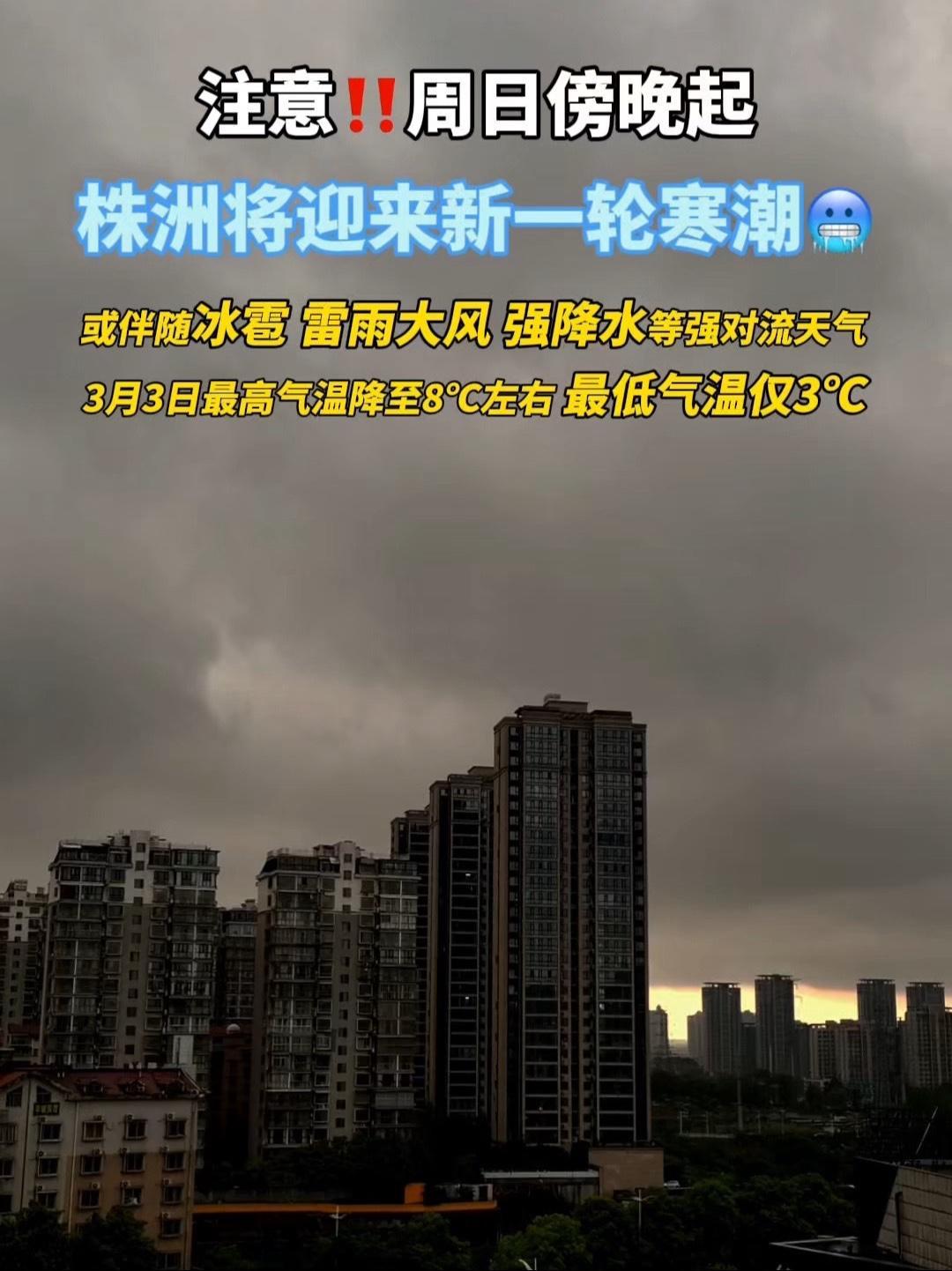 株洲天元天气预报