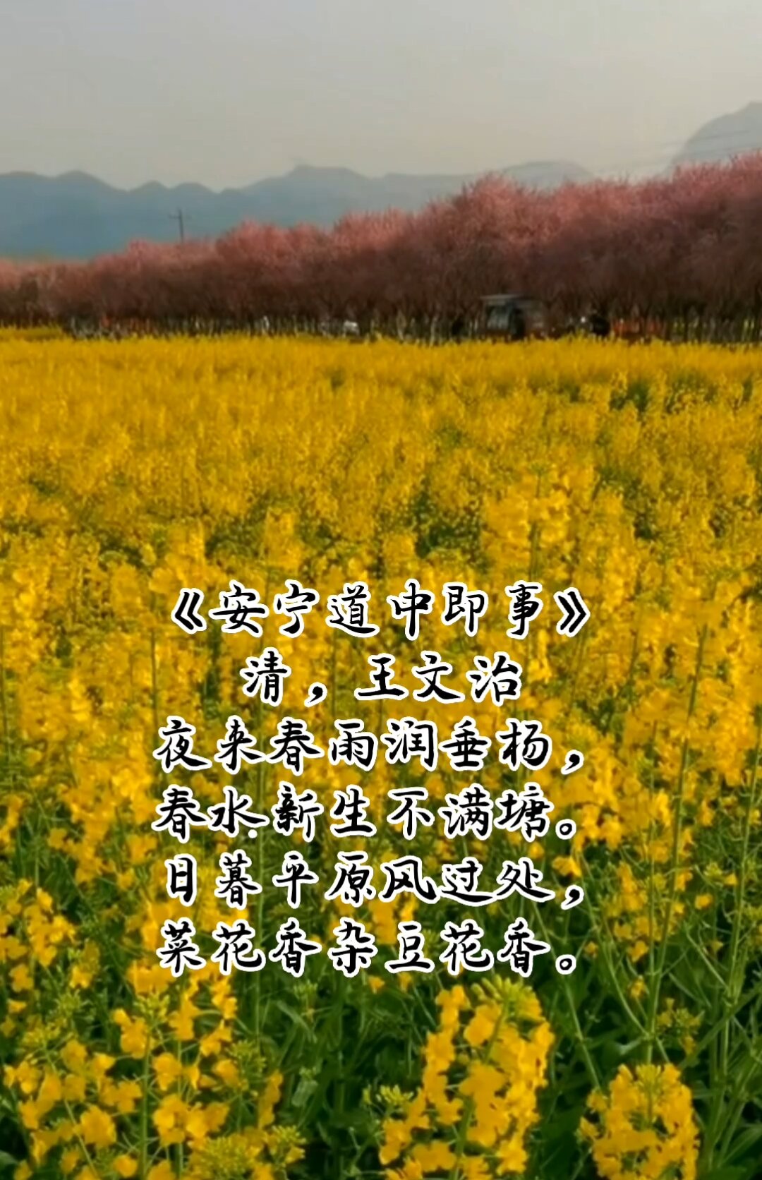 带安宁两个字的诗句
