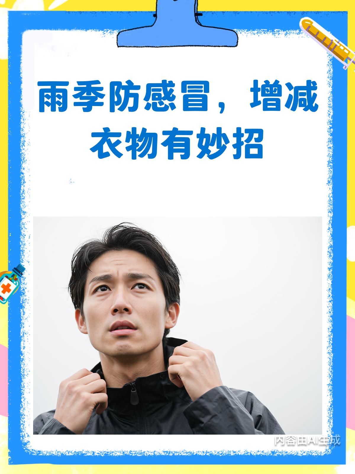 雨季感冒频发?增减衣物有妙招!