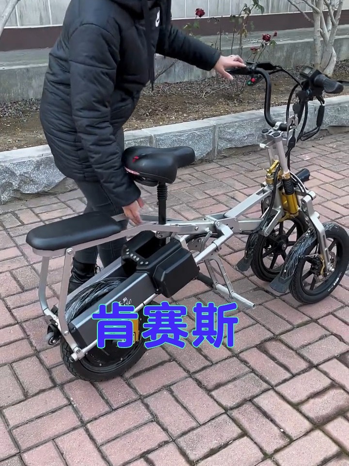 德国肯赛斯倒三轮自行车可折叠