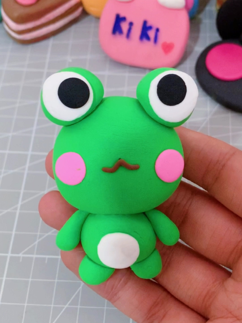 粘土小青蛙