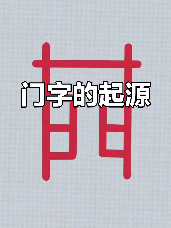 殷墟甲骨文中的"门"字演变