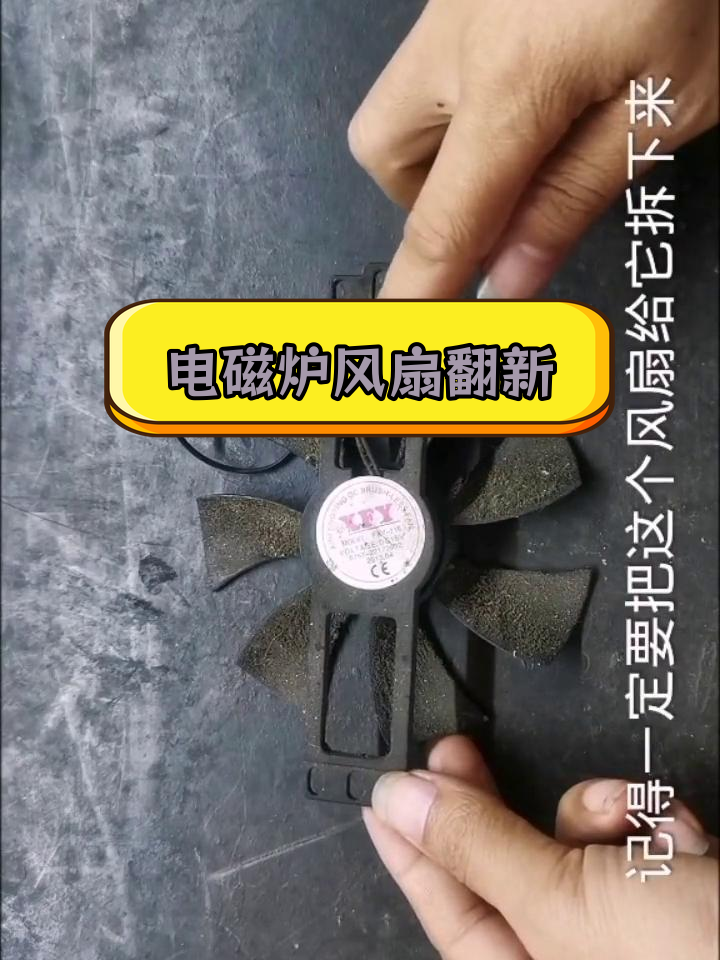 电磁炉风扇拆解图图片