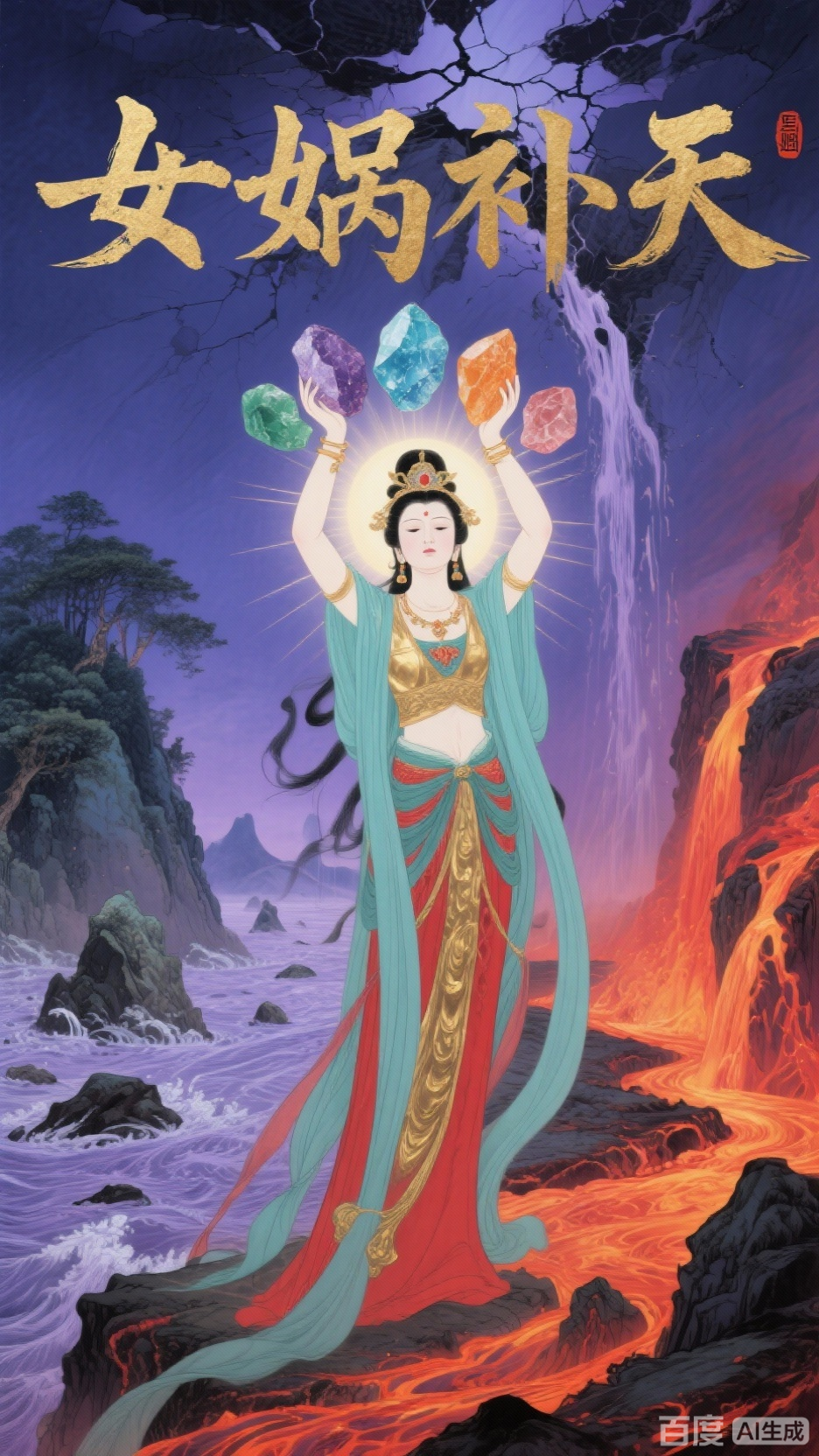 神话故事:女娲补天