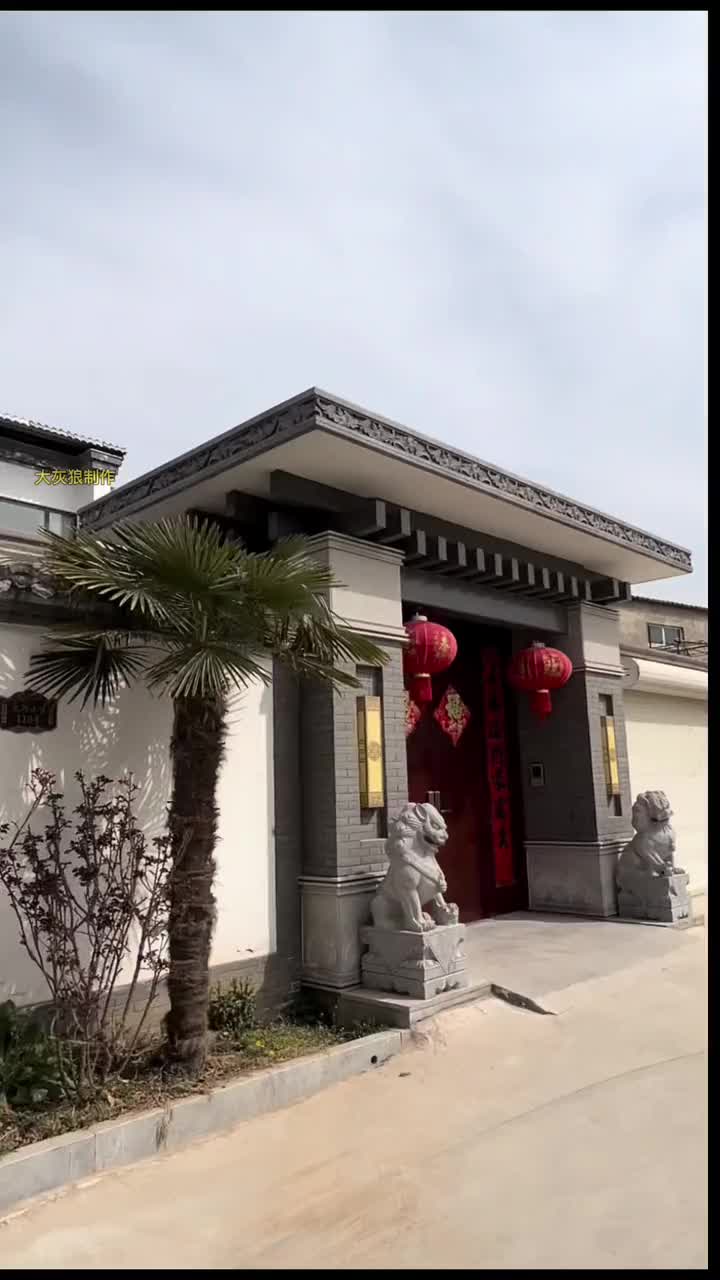 自建房新中式门楼设计