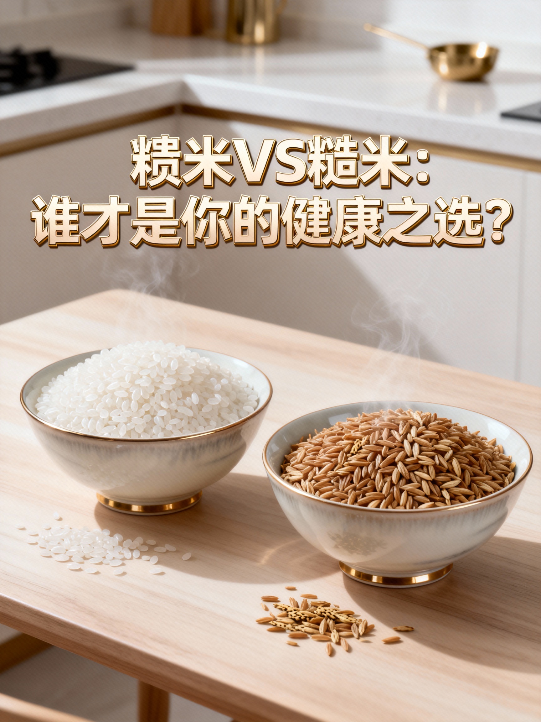 粳米vs糙米谁才是你的健康之选?