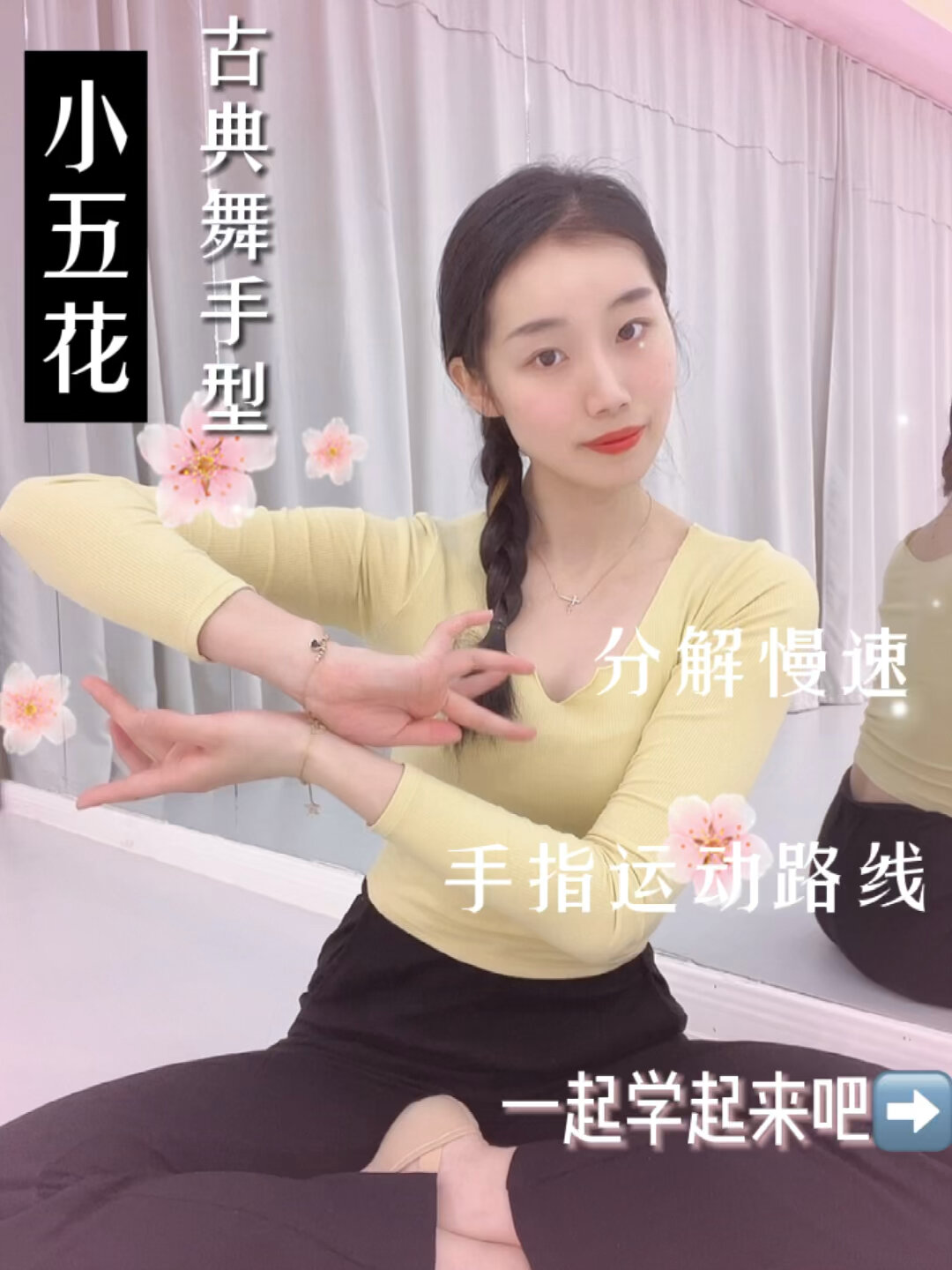 古典舞手型-小五花