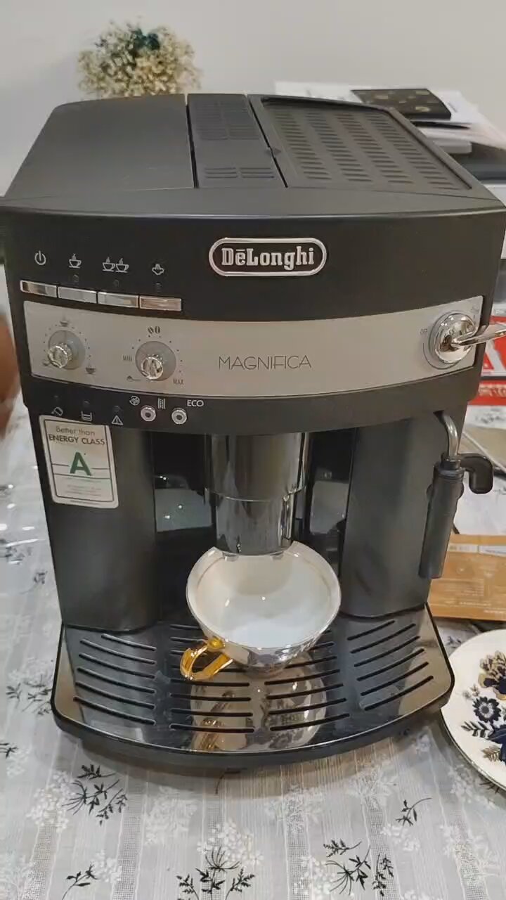 德龙咖啡机开机后几个灯一直亮闪