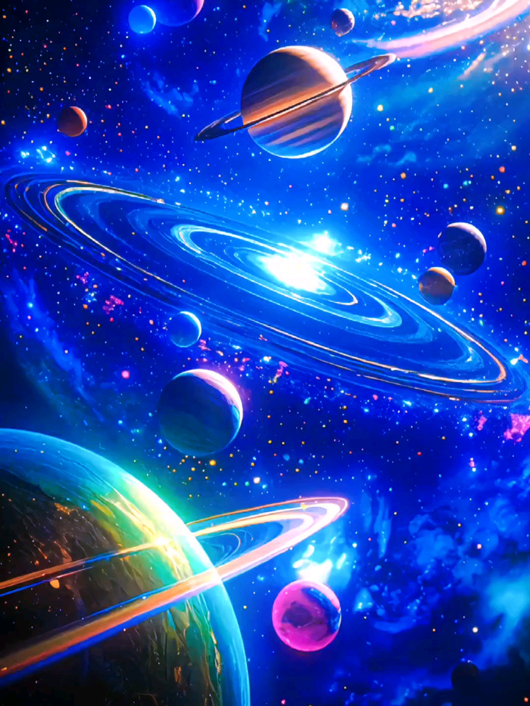 梦幻星空 绚烂宇宙奇观