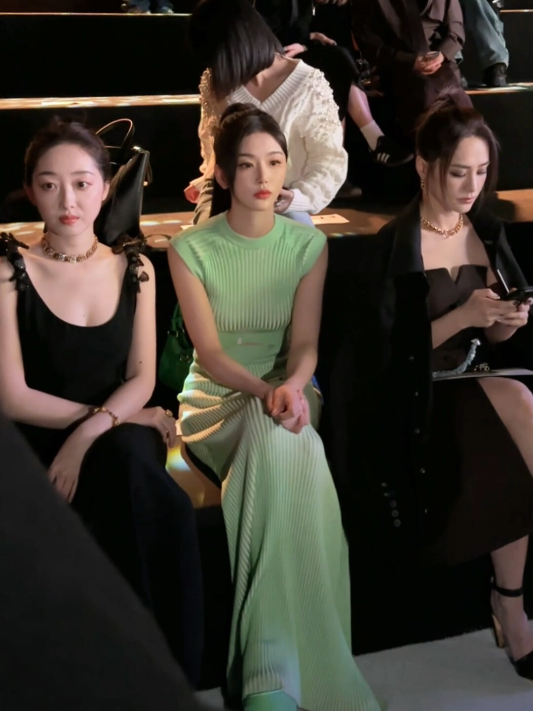 阿娇,孔雪儿,蒋梦婕同框!仙女们好美