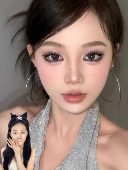 爆改易如反掌!千禧辣妹妆 紫色烟熏很有韵味