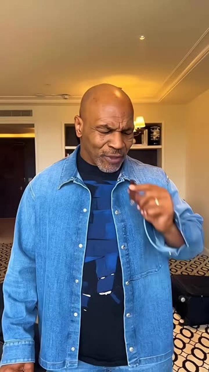 80年代的神铁人迈克泰森老了,还是这么硬