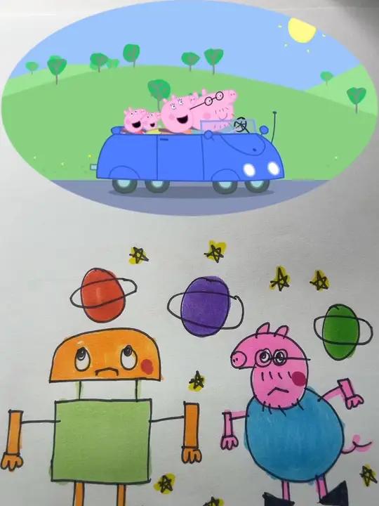 小猪佩奇动画片简笔画 小猪佩奇动画片简笔画 一起学画画 一学就会的