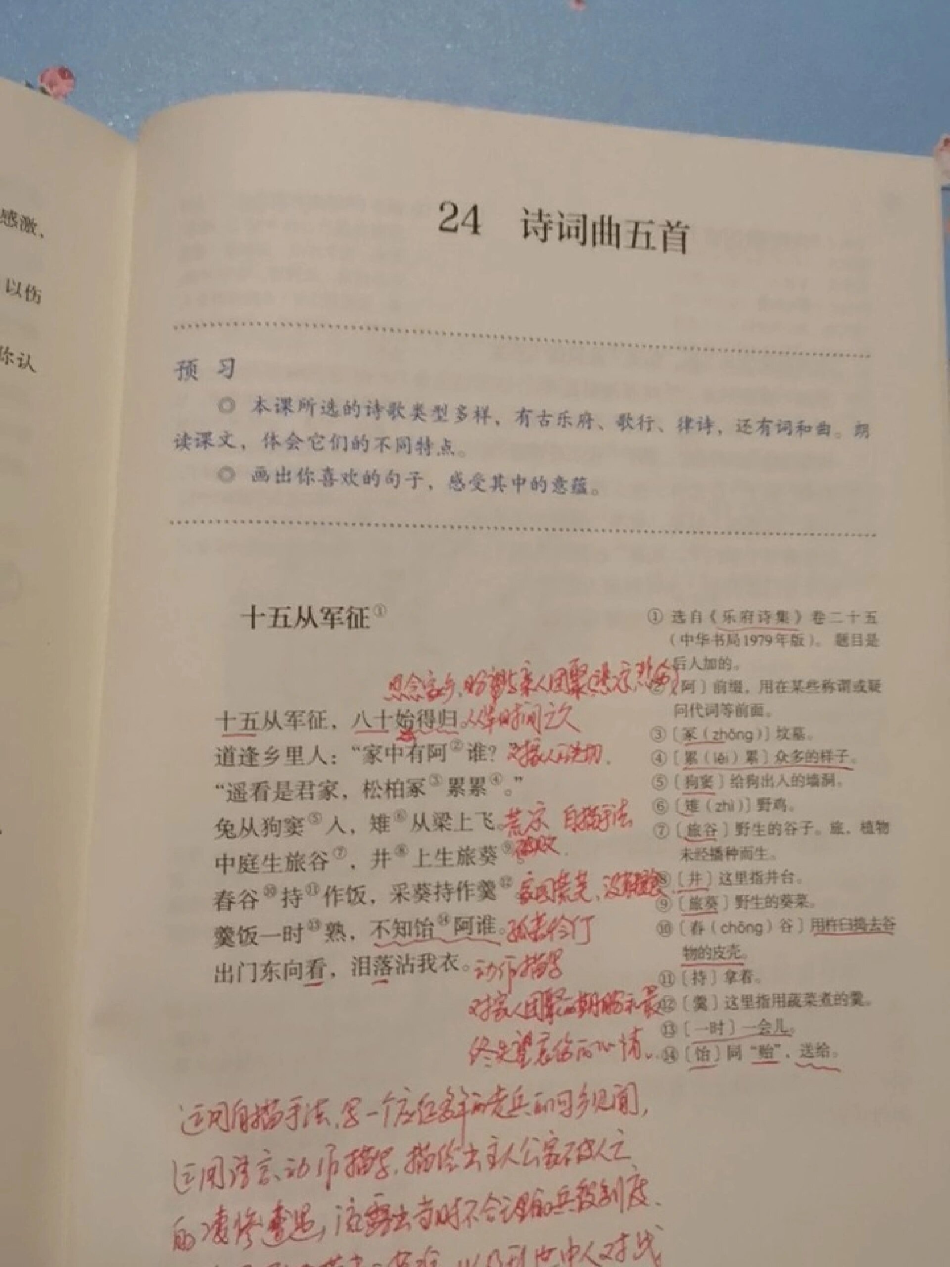 十五从军征九年级下册图片