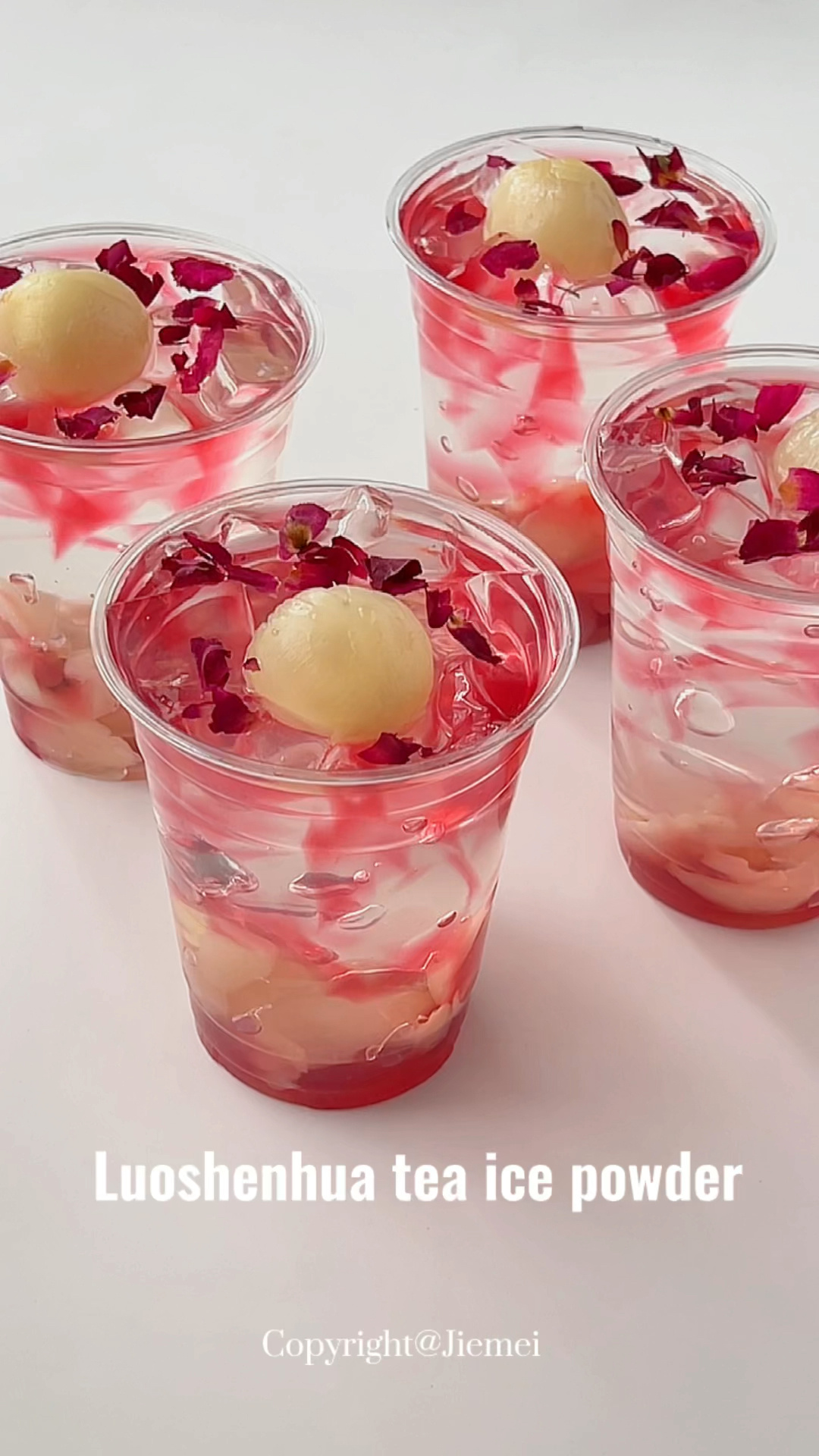 洛神花玫瑰冰粉,在家就能实现冰粉自由