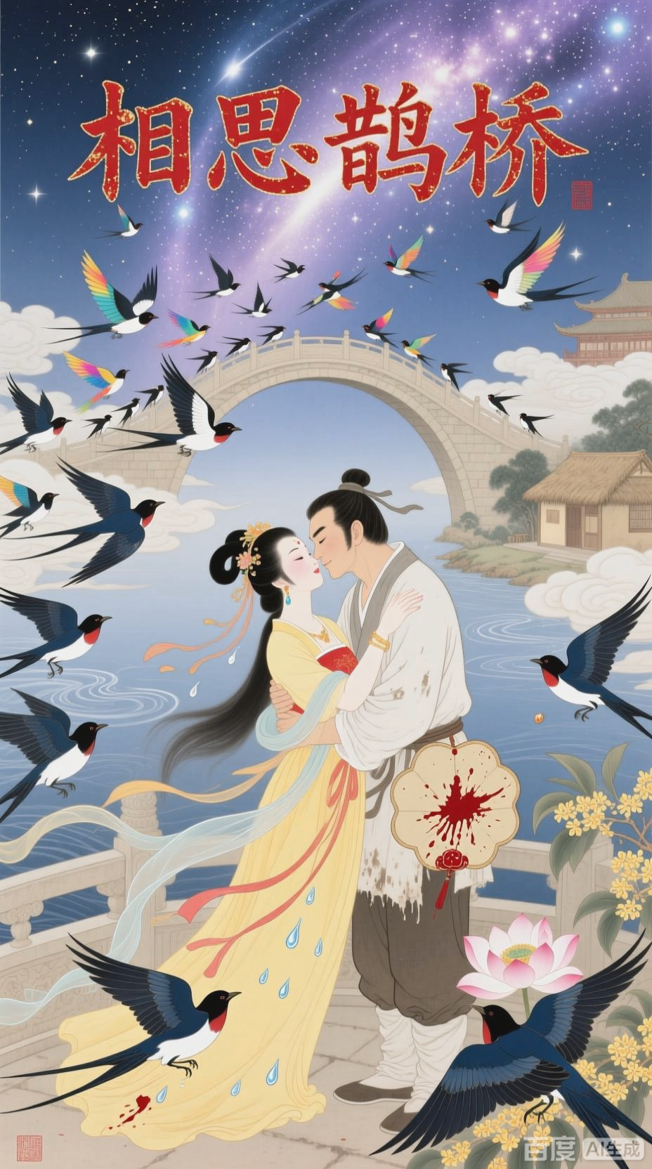 天仙配:董永与七仙女的鹊桥相会