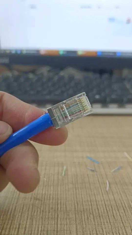 超六类网线水晶头接法