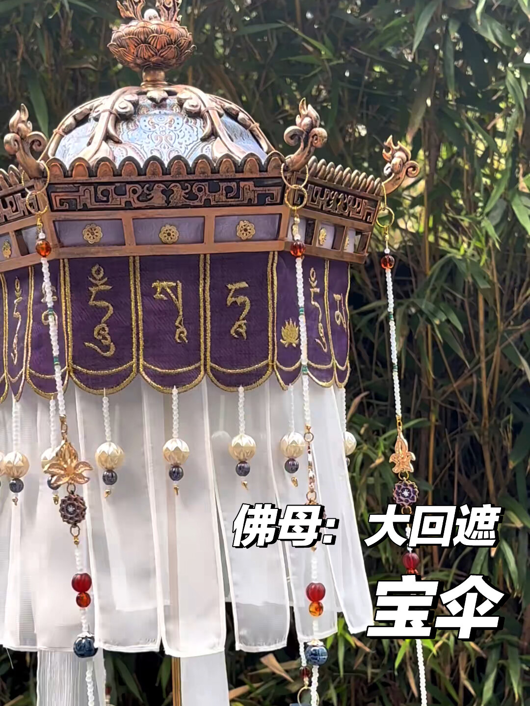 佛母:大回遮——"宝伞"
