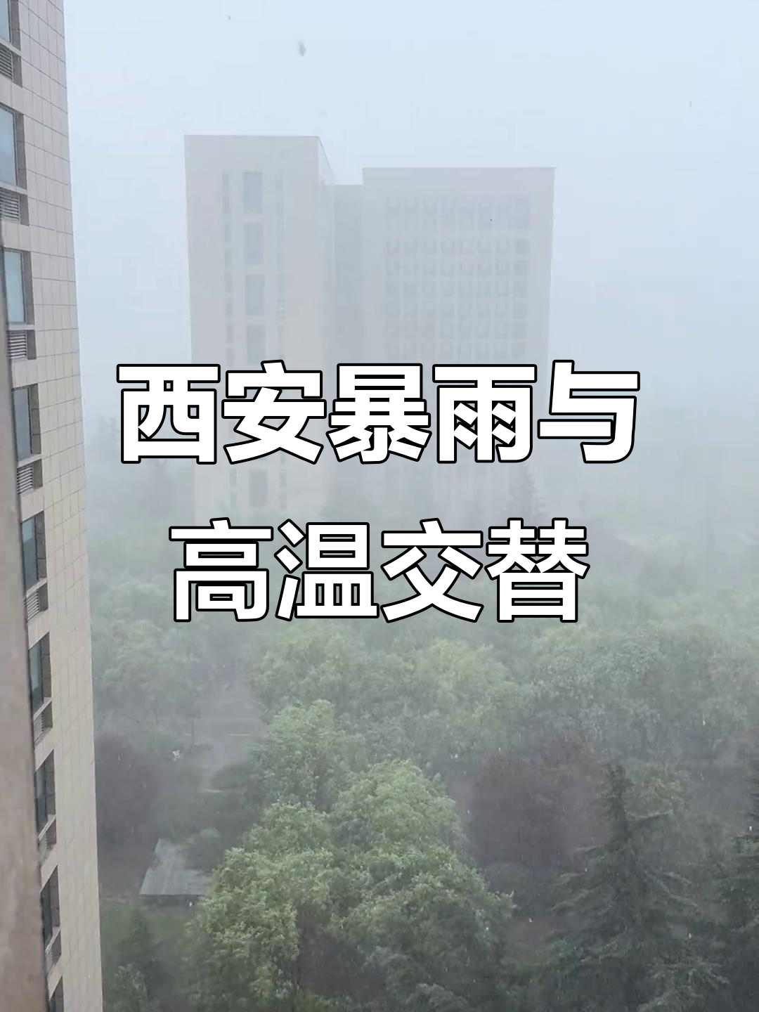 西安的天气天气大全