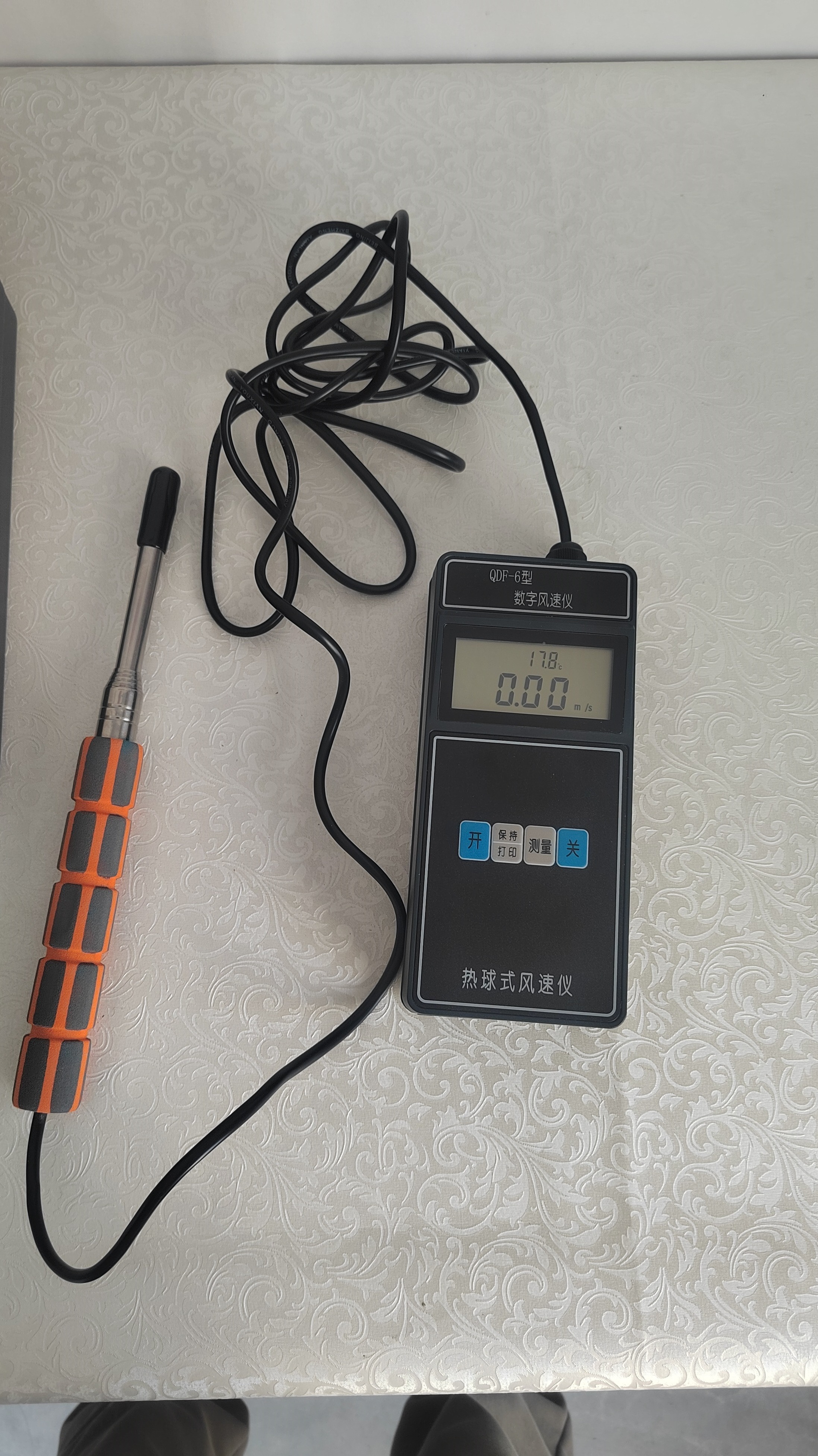 新业环保数字风速仪视频看仪器