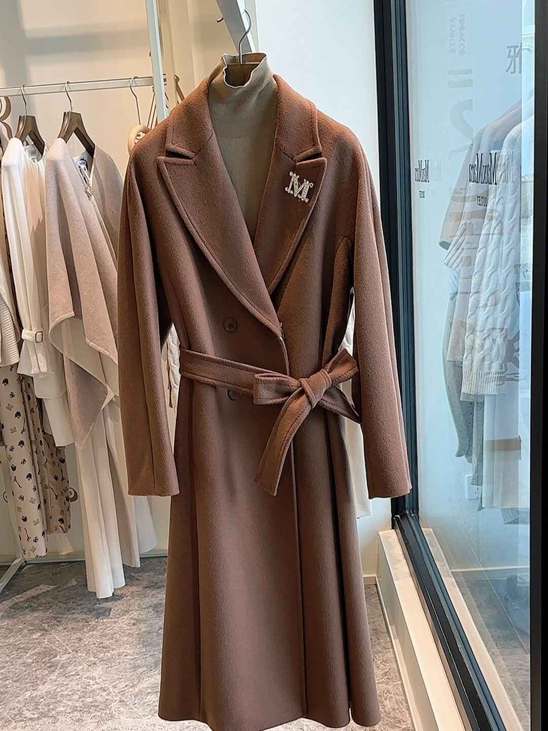 maxmara 经典款大衣