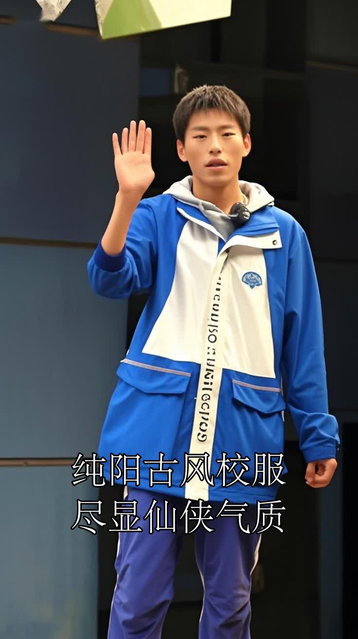 纯阳古风校服,尽显仙侠气质