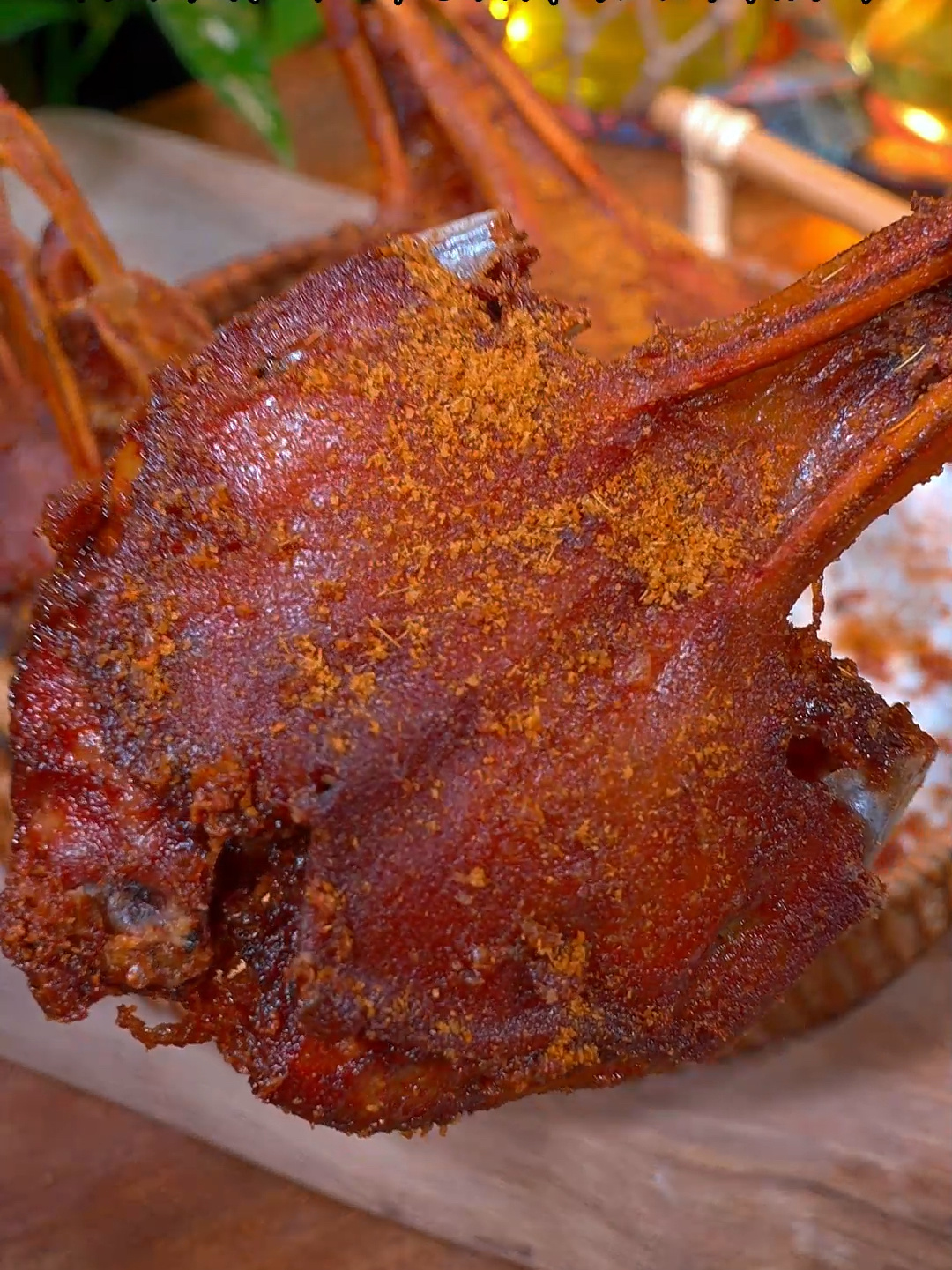 脆皮南乳炸鸭头