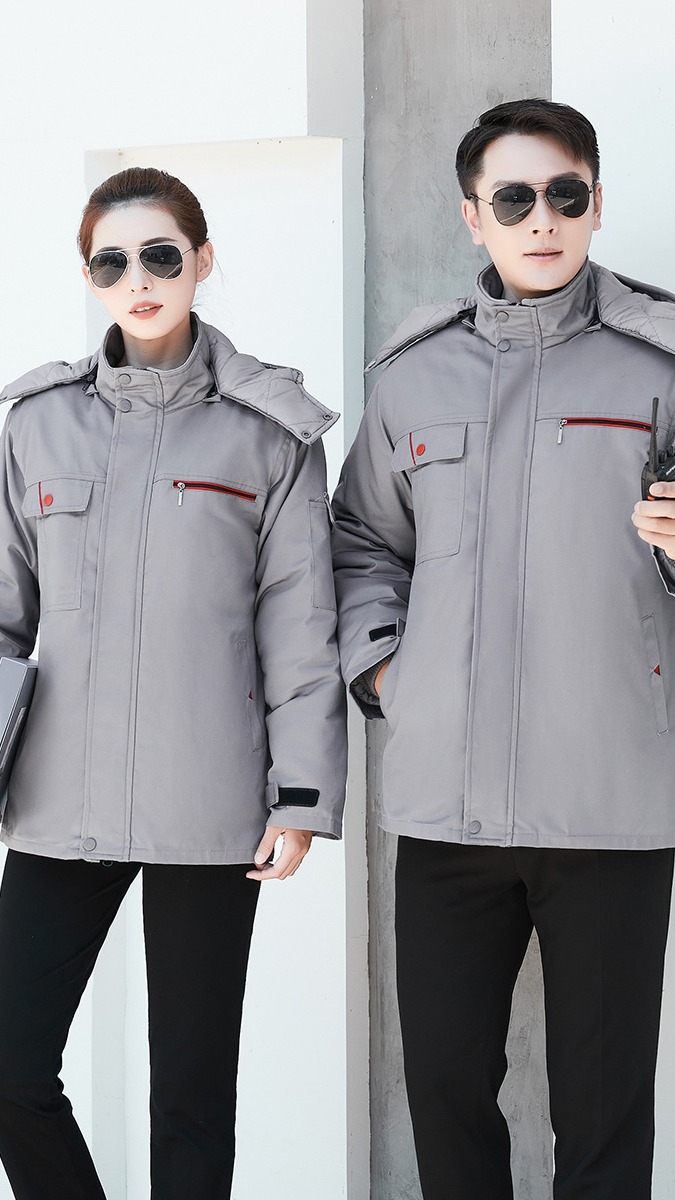 冬季加厚劳保工作服棉服工厂棉工作服冷库防寒劳保汽修服棉衣棉袄
