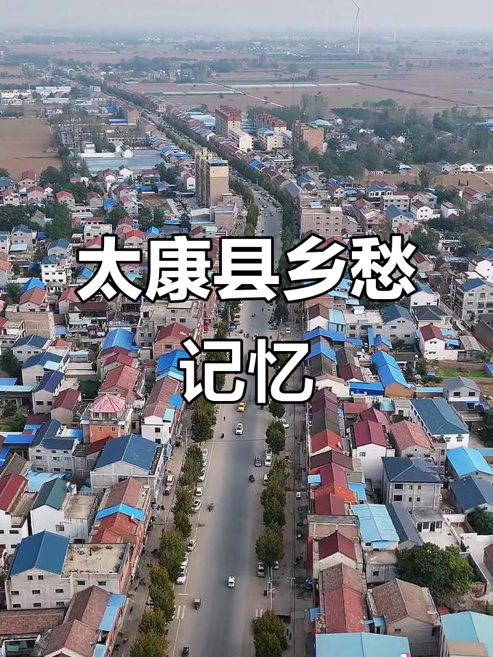 河南太康逊母口镇:回忆童年,航拍家乡美景