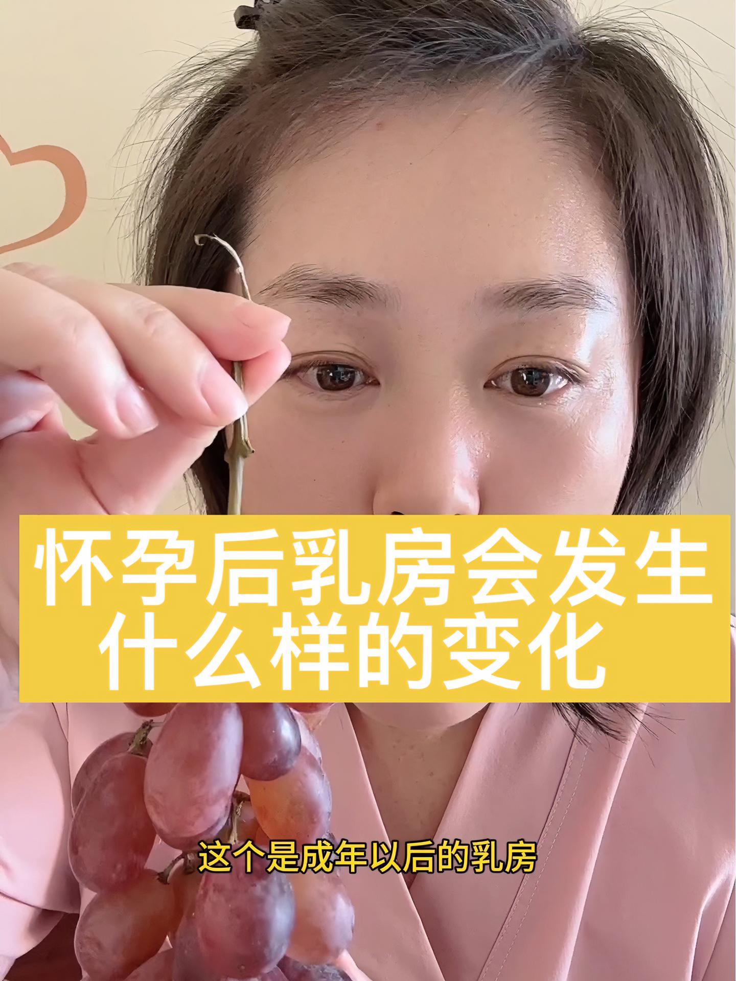 怀孕后乳房会发生什么样的变化,10月怀胎的艰辛.