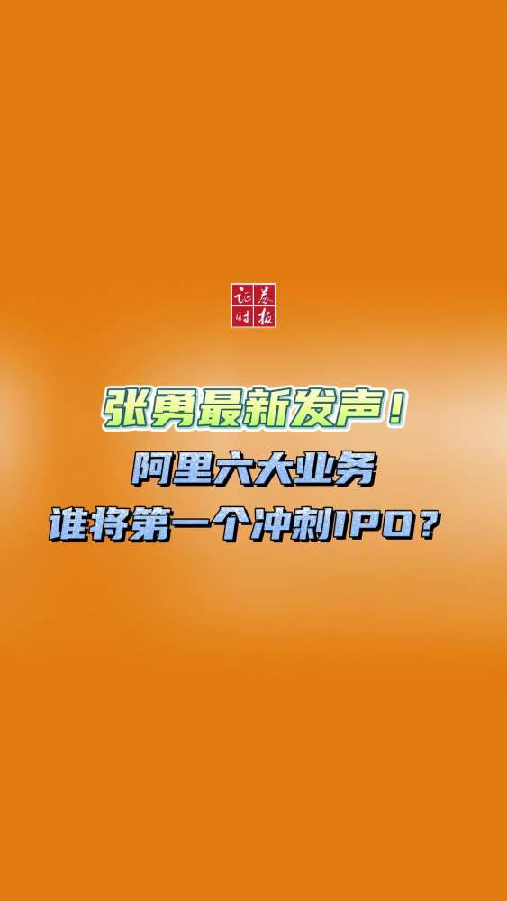 阿里巴巴宣布了史上最大的组织架构调整,启动“1+6+N”组织变革,阿里六大业务谁将第一个冲刺IPO?阿里巴巴 张勇,科技,互联网,好看视频