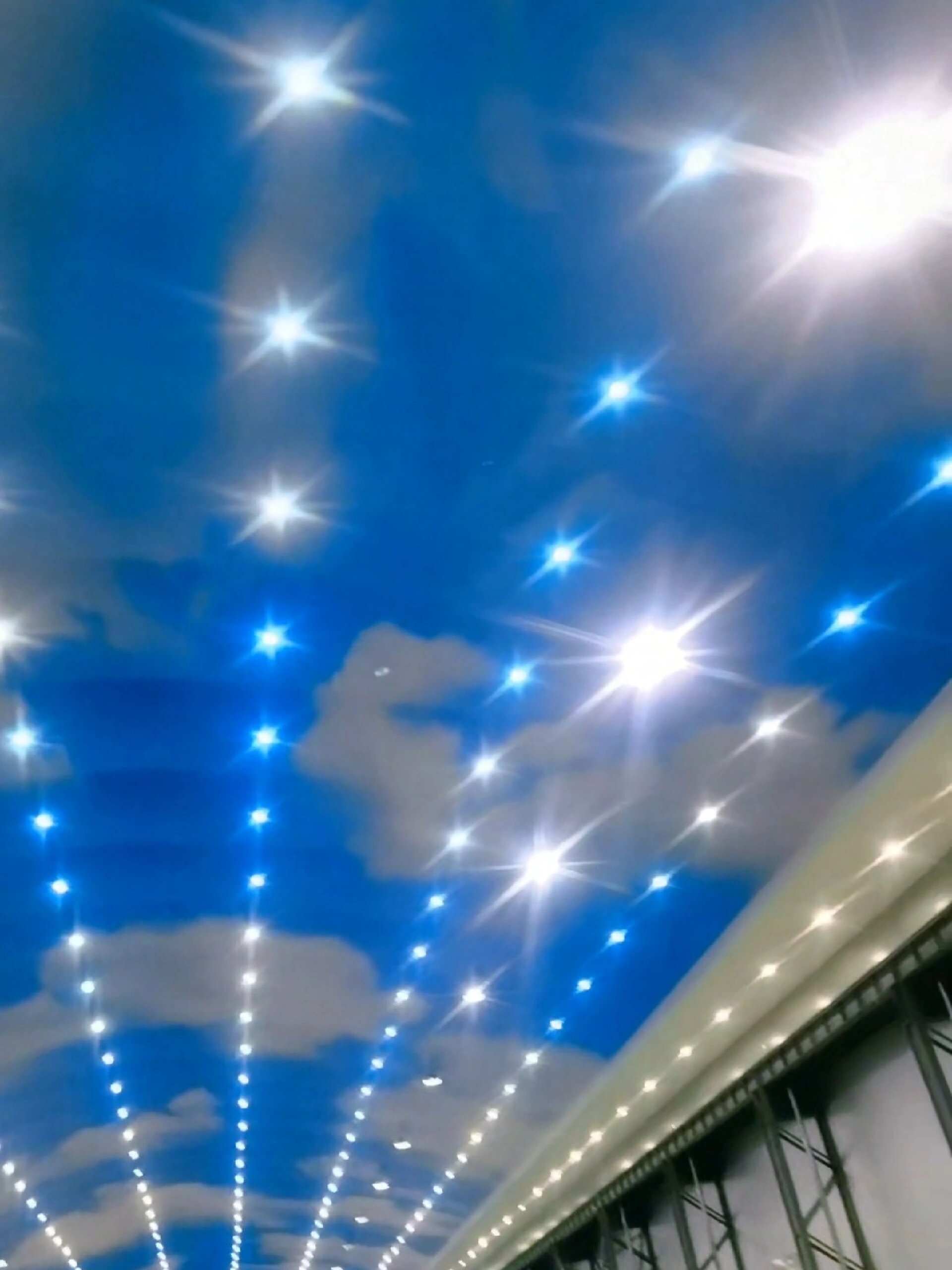 蓝天白云软膜天花 软膜天花吊顶