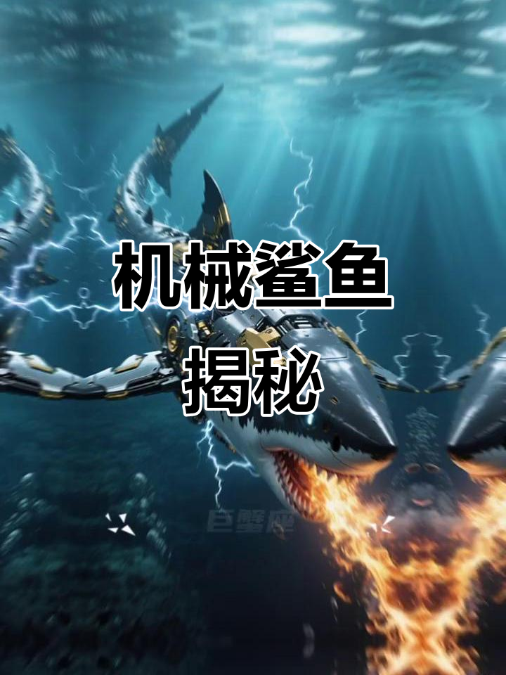 机械鲨鱼:未来科技与海洋的碰撞