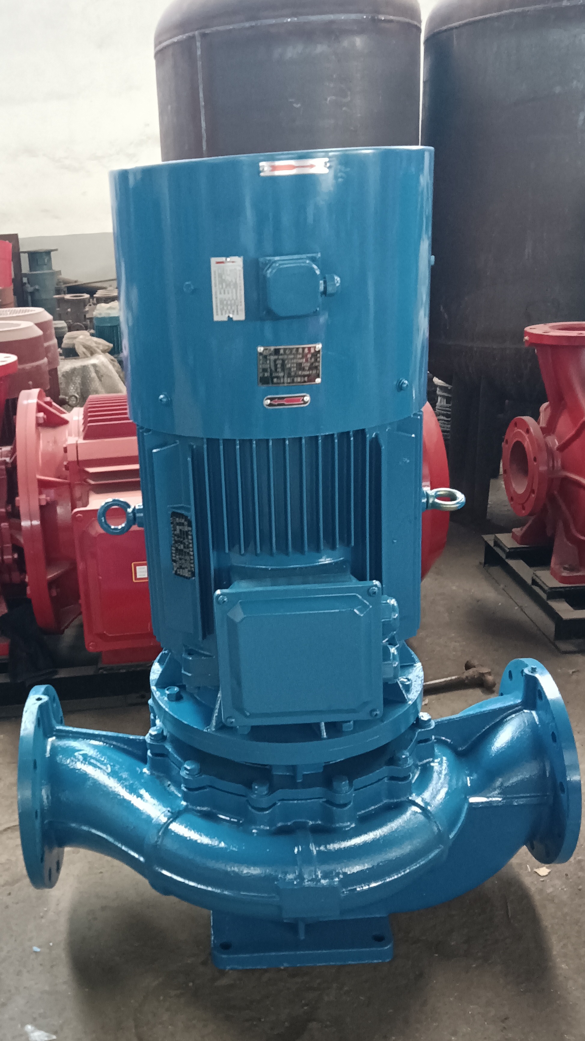 立式变频生活循环水泵45kw变频电机