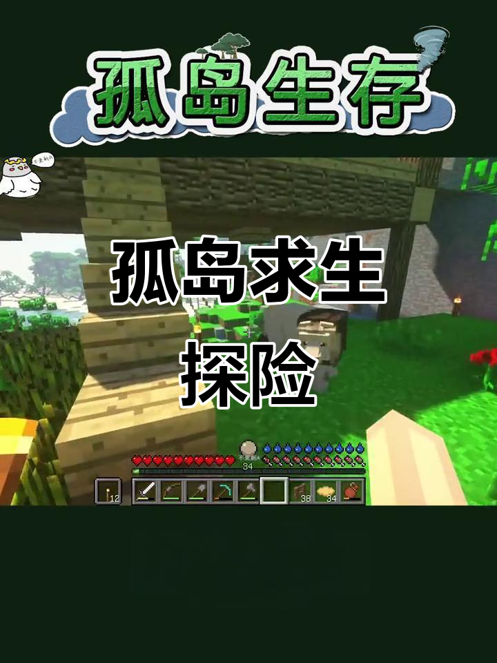 孤岛生存大挑战:从石头台阶到狮子出没,惊险刺激全程记录