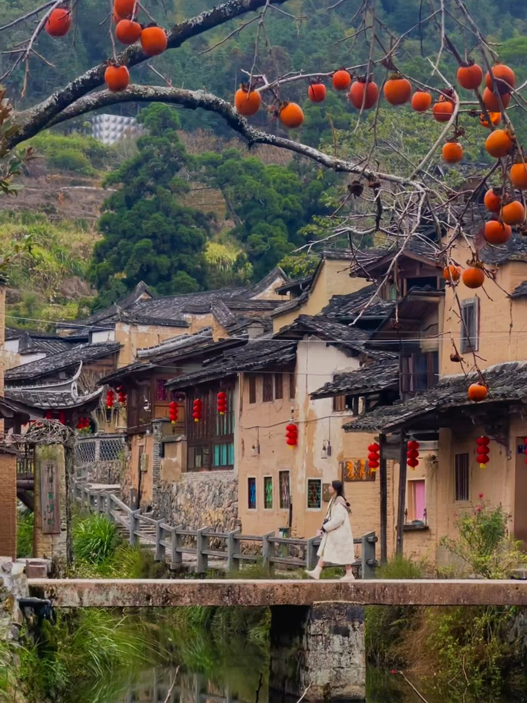 福建宁德屏南县的龙潭古镇