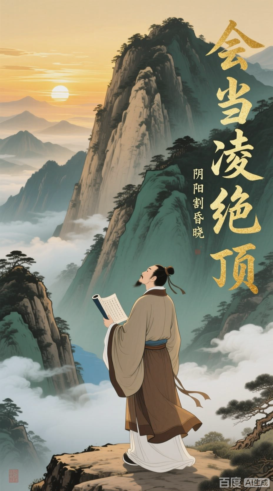 杜甫《望岳》:咏泰山之豪情