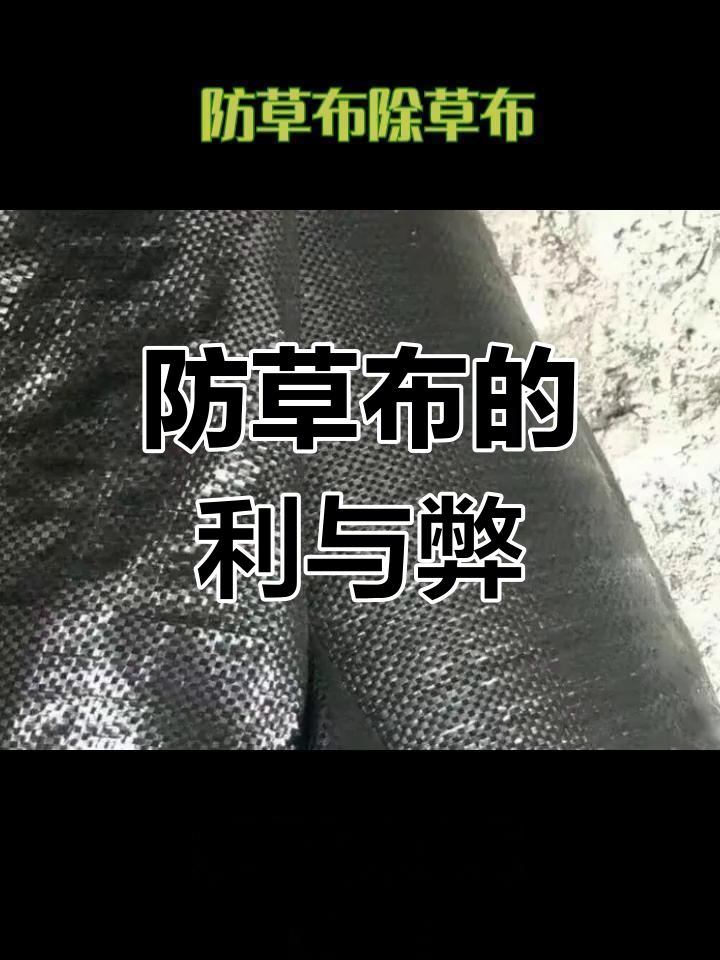 防草布使用效果与优缺点分析
