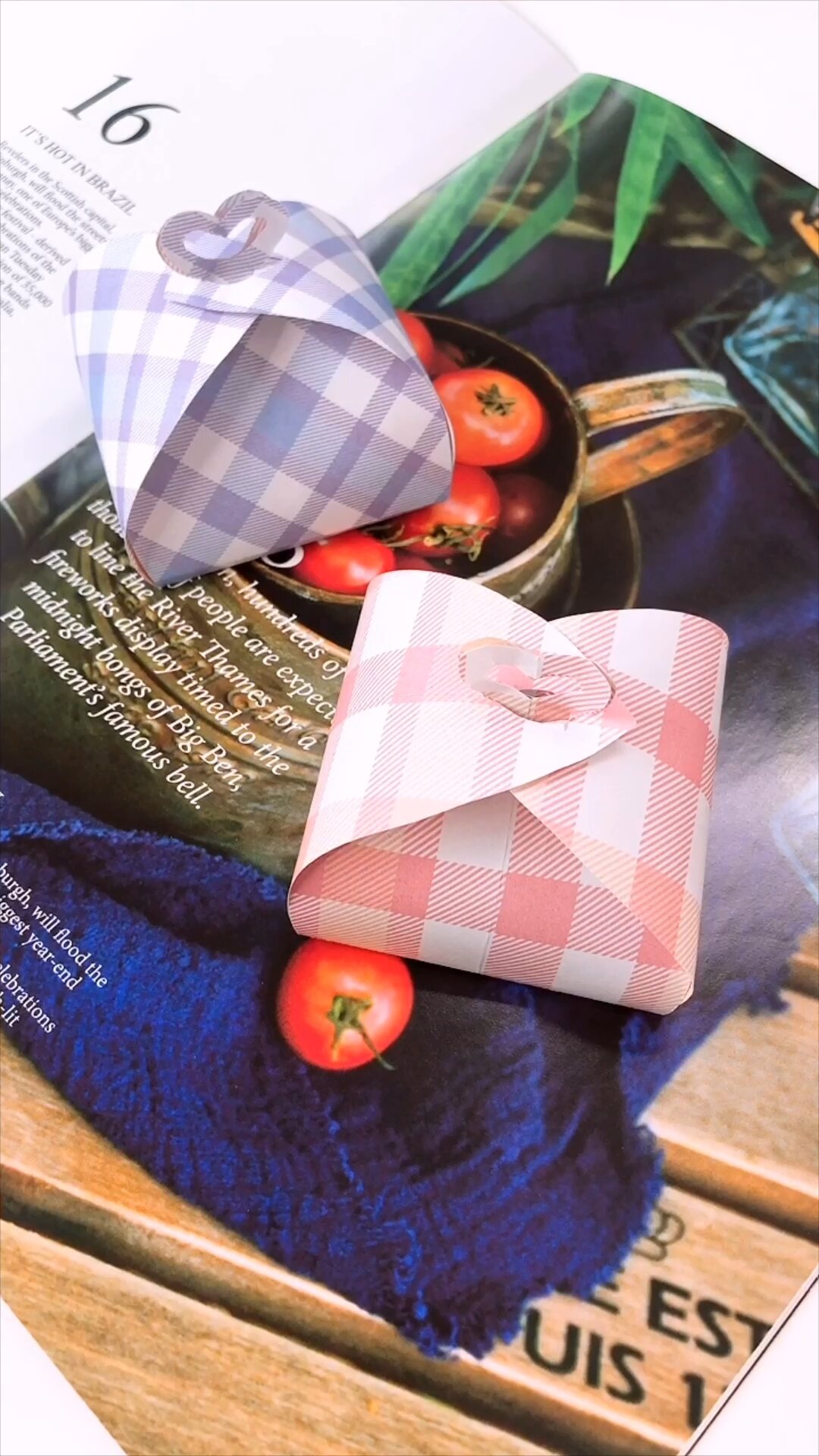 自制漂亮的礼物盒子!